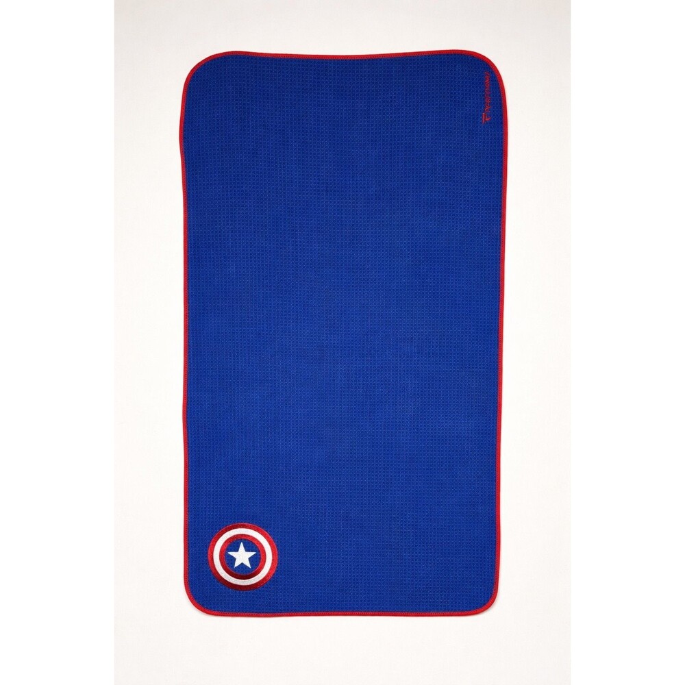 Captain America Marvel Sports Towel Performa Microfiber Gym 34x17 NEW